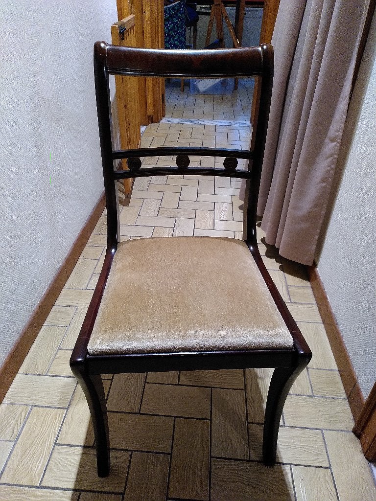8 places gratuites, Bois, Brun, Enlèvement, Cinq, Six Chaises ou plus