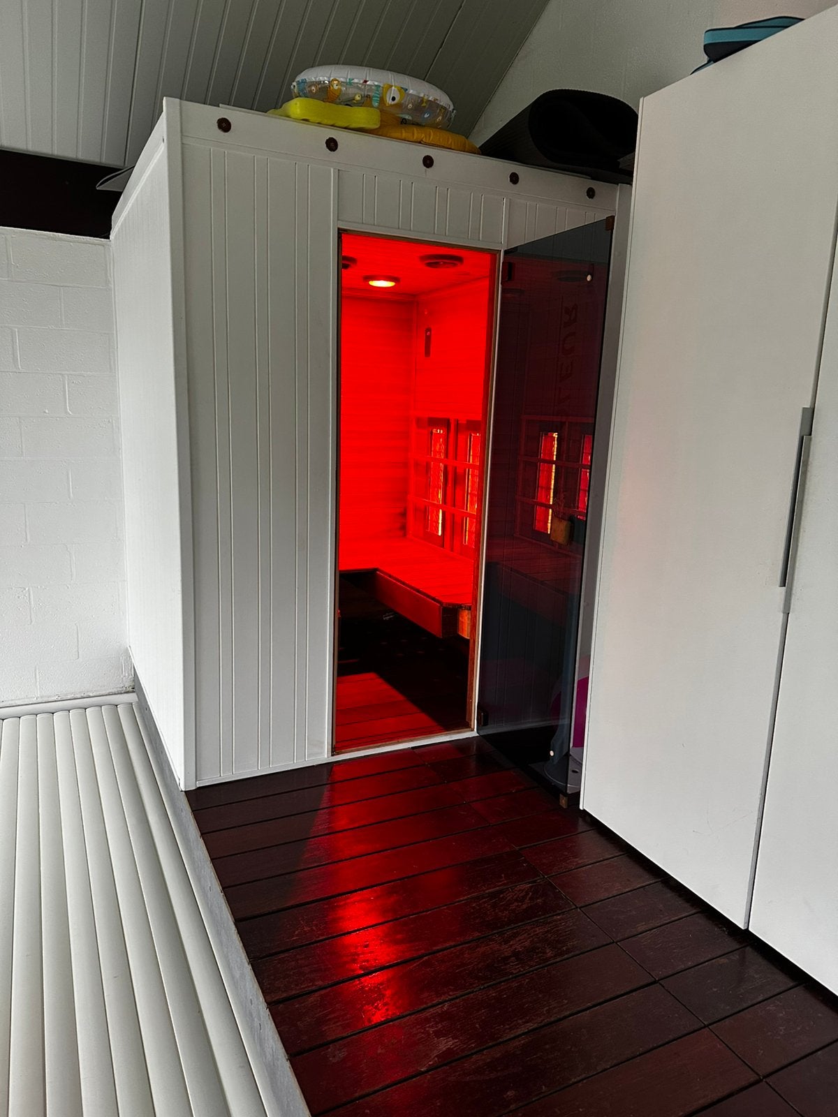 Sauna infra rouge a vendre, Enlèvement, Utilisé