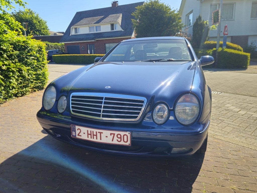 Mercedes CLK 230 Compressor, Autos, Cuir, Achat, Beige, 2 portes