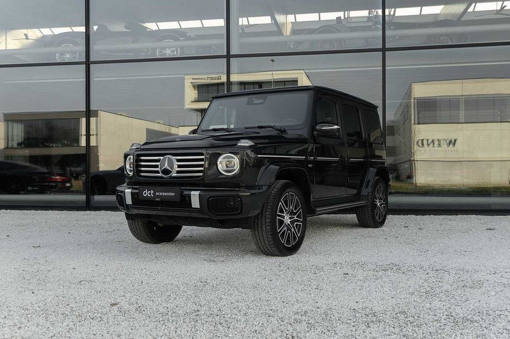 Mercedes-Benz G-Class 580 AMG Nappaleder Burmester Sunroof, Auto's, Mercedes-Benz, Gebruikt, Zwart, G-Klasse, Zwart