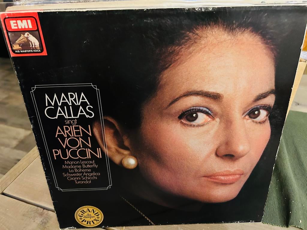 Maria Callas : Arias von Puccini, Ophalen of Verzenden, Zo goed als nieuw