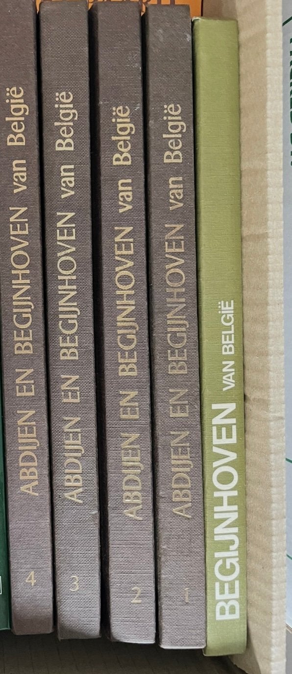 Abdijen en begijnhoven in belgie, Boeken, Ophalen, Zo goed als nieuw