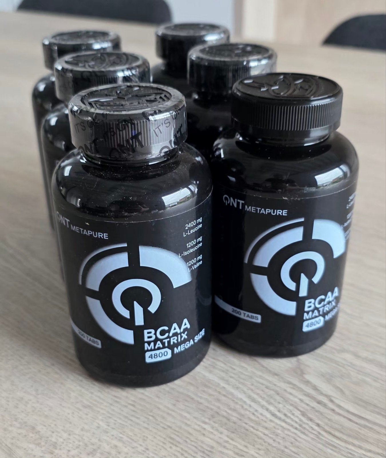 5 pots QNT BCAA 4800 exp 06/27, Enlèvement ou Envoi