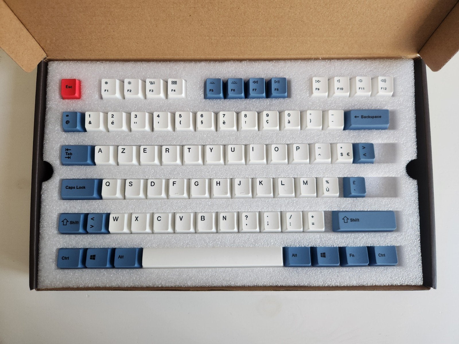 Keychron keycap set AZERTY, Computers en Software, Toetsenborden, Zo goed als nieuw, Azerty, Ophalen of Verzenden