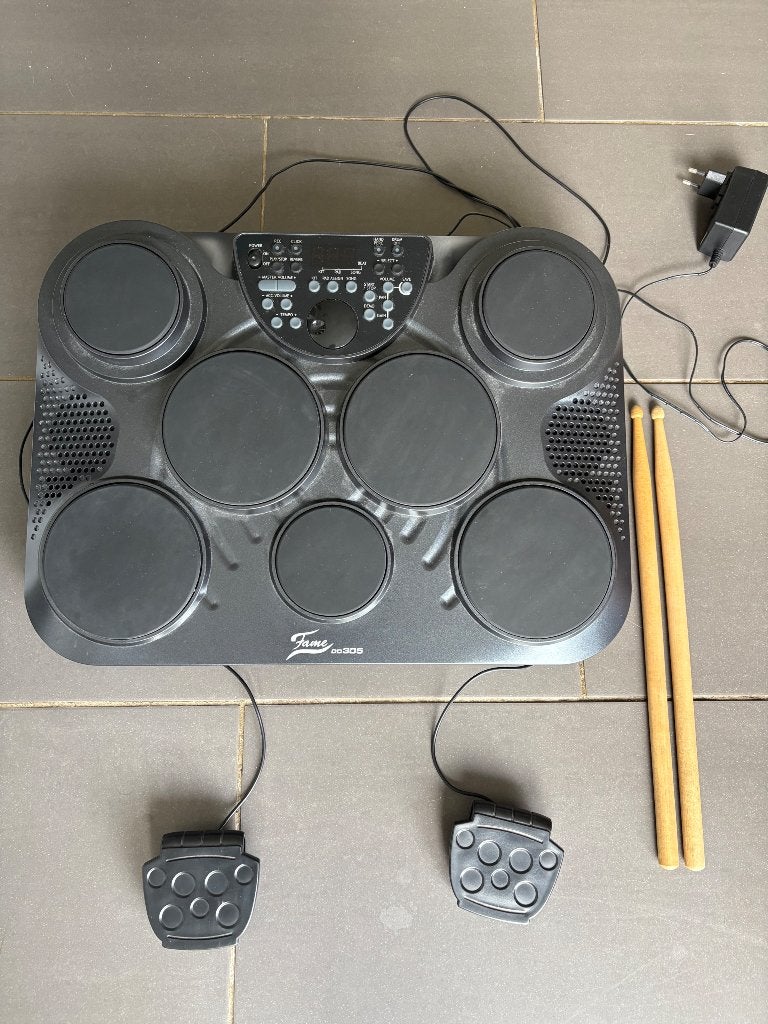 Fame DD305 Digital Drumstel, Muziek en Instrumenten, Ophalen of Verzenden, Gebruikt, Overige merken, Elektronisch
