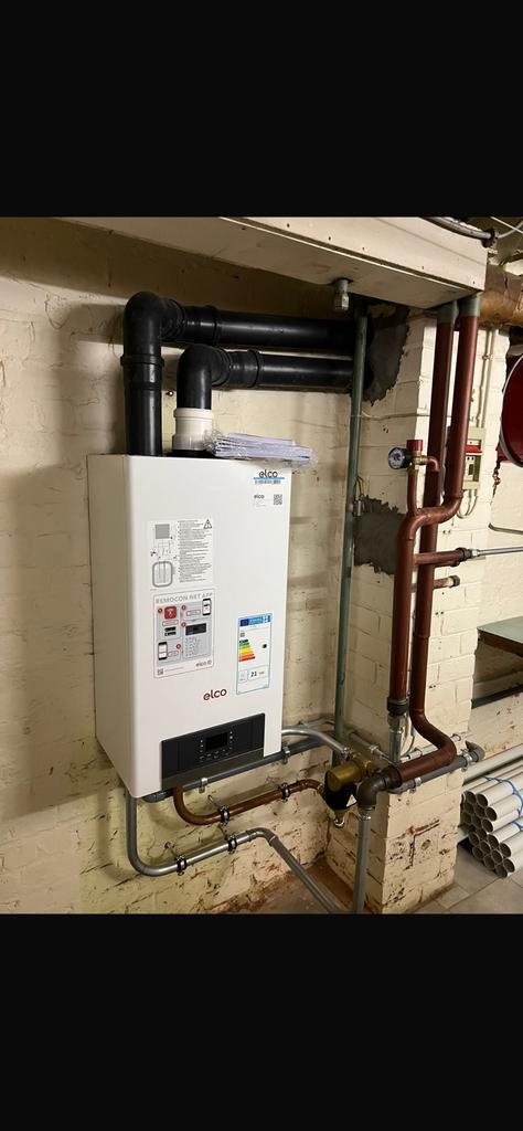Chaudière murale gaz à condensation ELCO – très peu utilisée, Enlèvement, Comme neuf