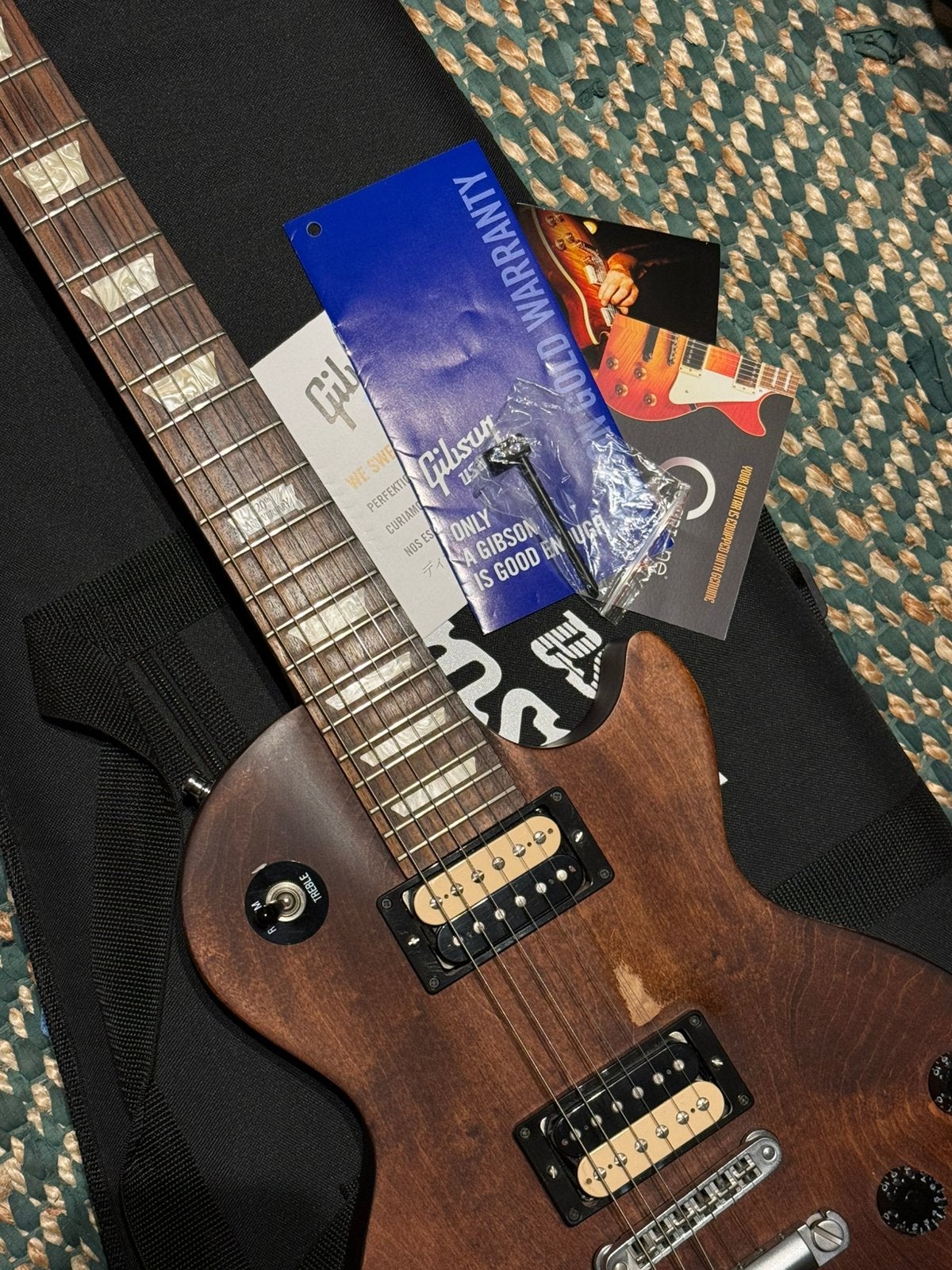 Gibson LPJ – 2014 chocolate brown, Musique & Instruments, Enlèvement, Utilisé, Solid body, Gibson