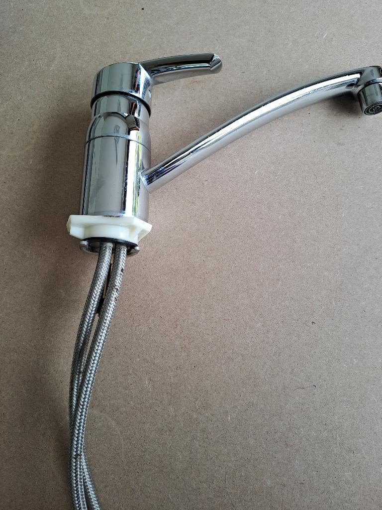 keuken mengkraan Grohe, Bricolage & Construction, Sanitaire, Enlèvement, Utilisé, Chrome, Robinet