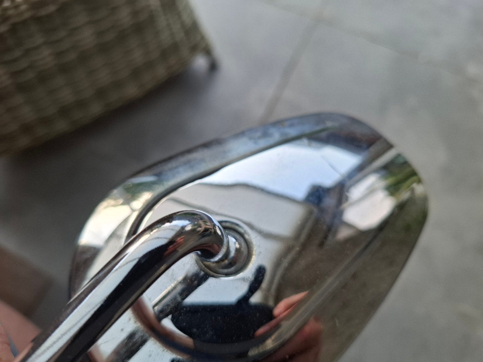 Te koop originele  harley spiegels van softail 2000, Motoren, Ophalen