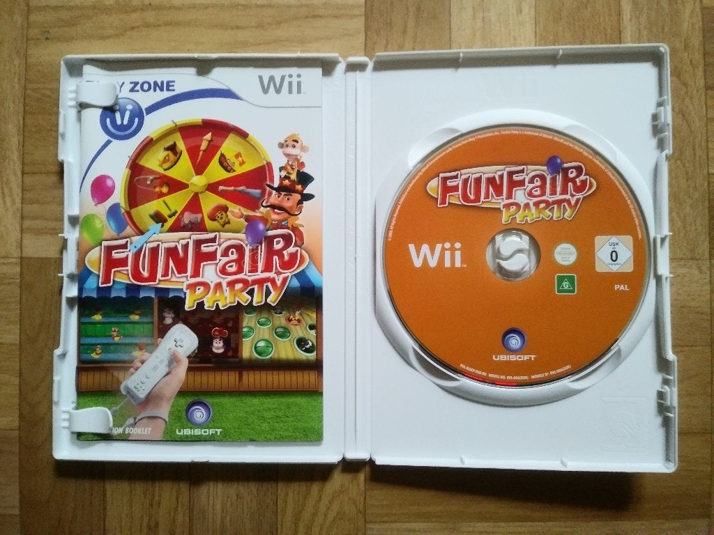 Funfair Party, gaan naar de kermis met je Wii, Games en Spelcomputers, Avontuur en Actie, 2 spelers, Ophalen of Verzenden, Zo goed als nieuw
