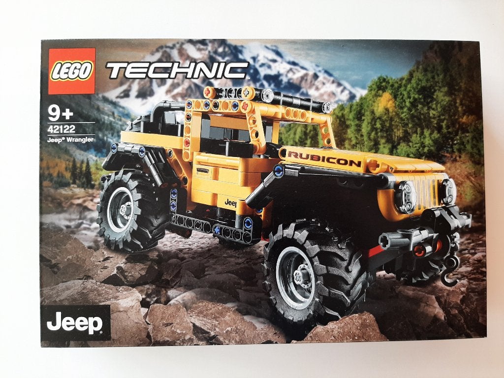 Lego Technic 42122: Jeep Wrangler, Lego, Nieuw, Ophalen of Verzenden, Technic