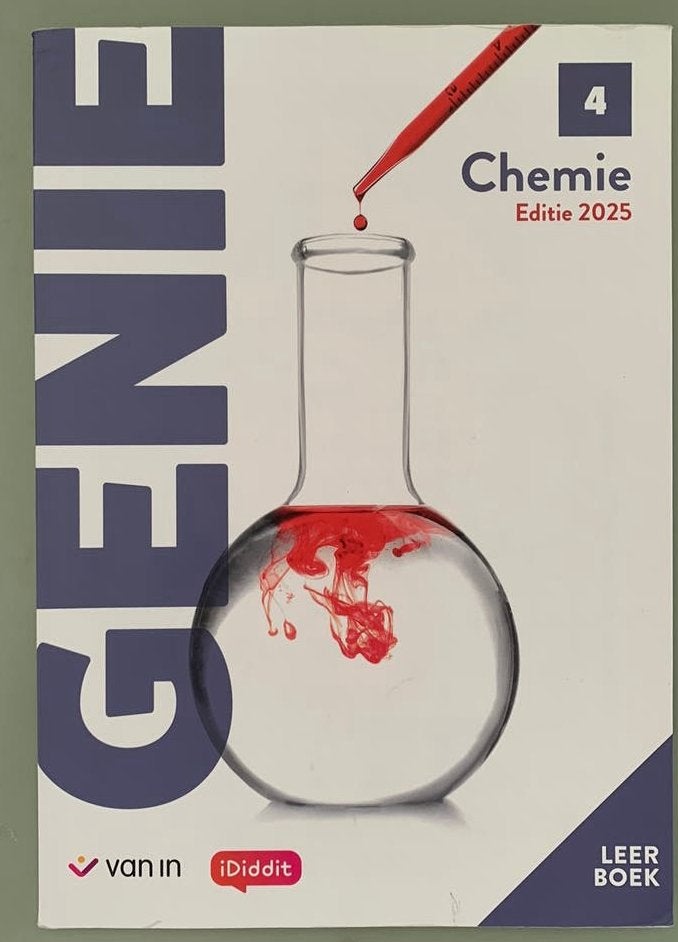 Genie chemie 4e jaar, Ophalen, Zo goed als nieuw