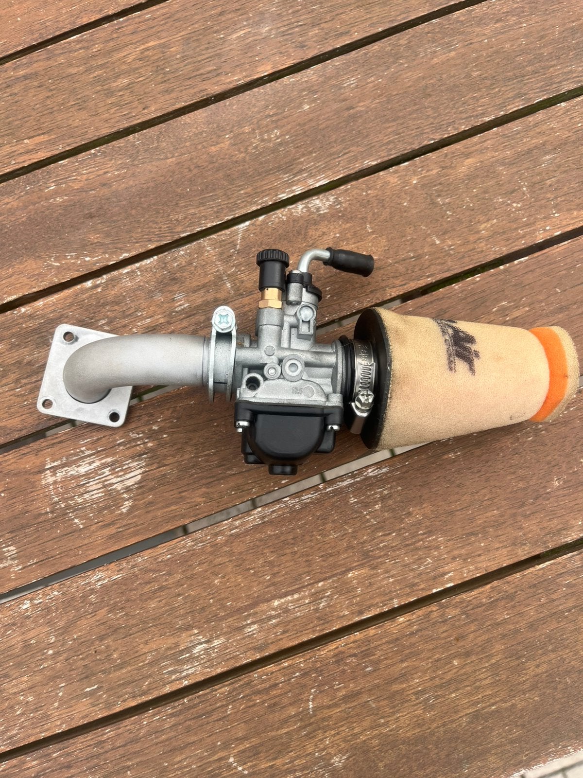Tomos spruitstuk- carb-powerfilter, Enlèvement, Utilisé, Carburateur