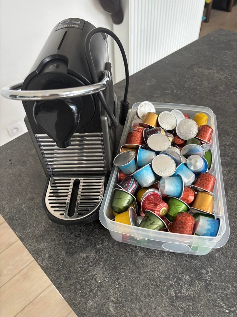 Nespressomachine, Ophalen, Gebruikt, Nespresso, Capsulehouder
