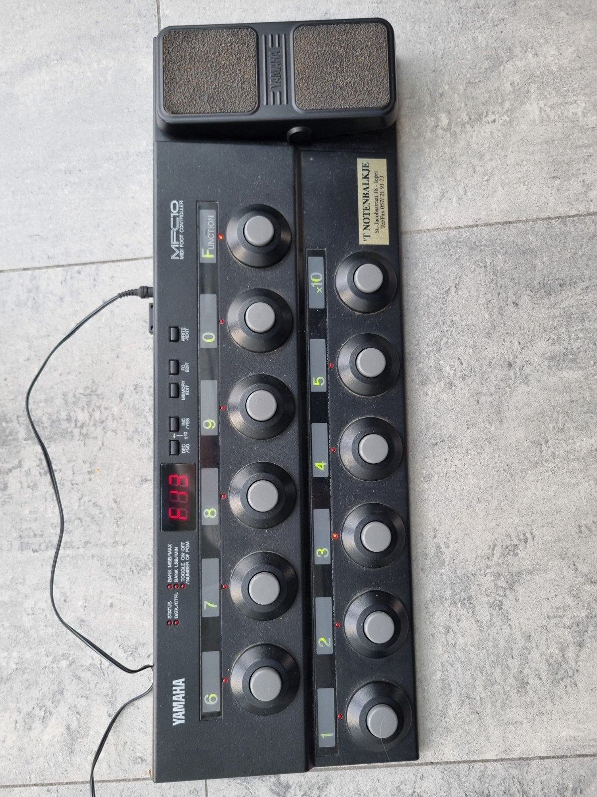 yamaha MFC 10, Muziek en Instrumenten, Ophalen, Zo goed als nieuw