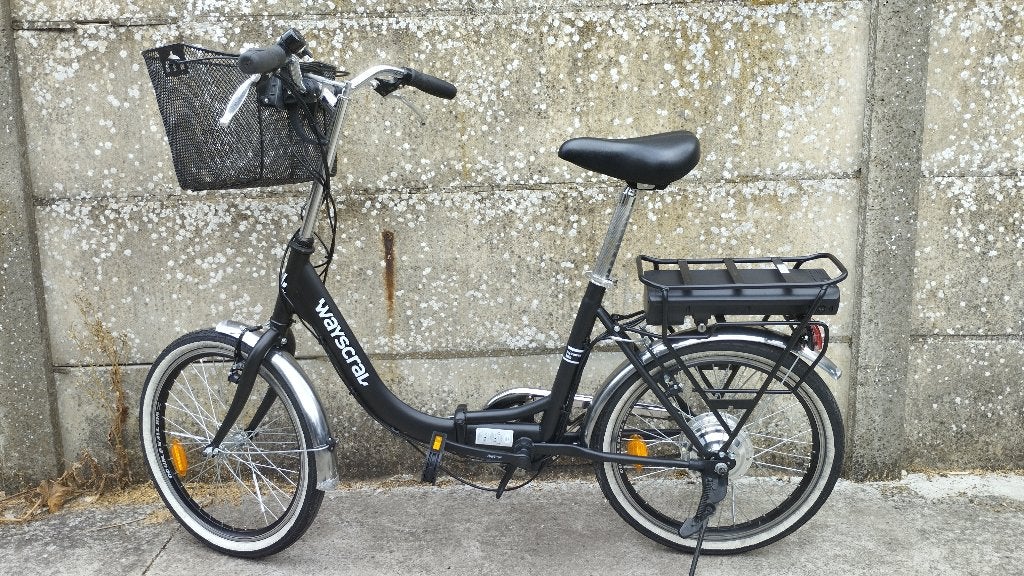 Elektrische vouwfiets in nieuwstaat,rijklaar zonder kosten., Fietsen en Brommers, Velgrem, Zo goed als nieuw, 18 tot 20 inch, Ophalen