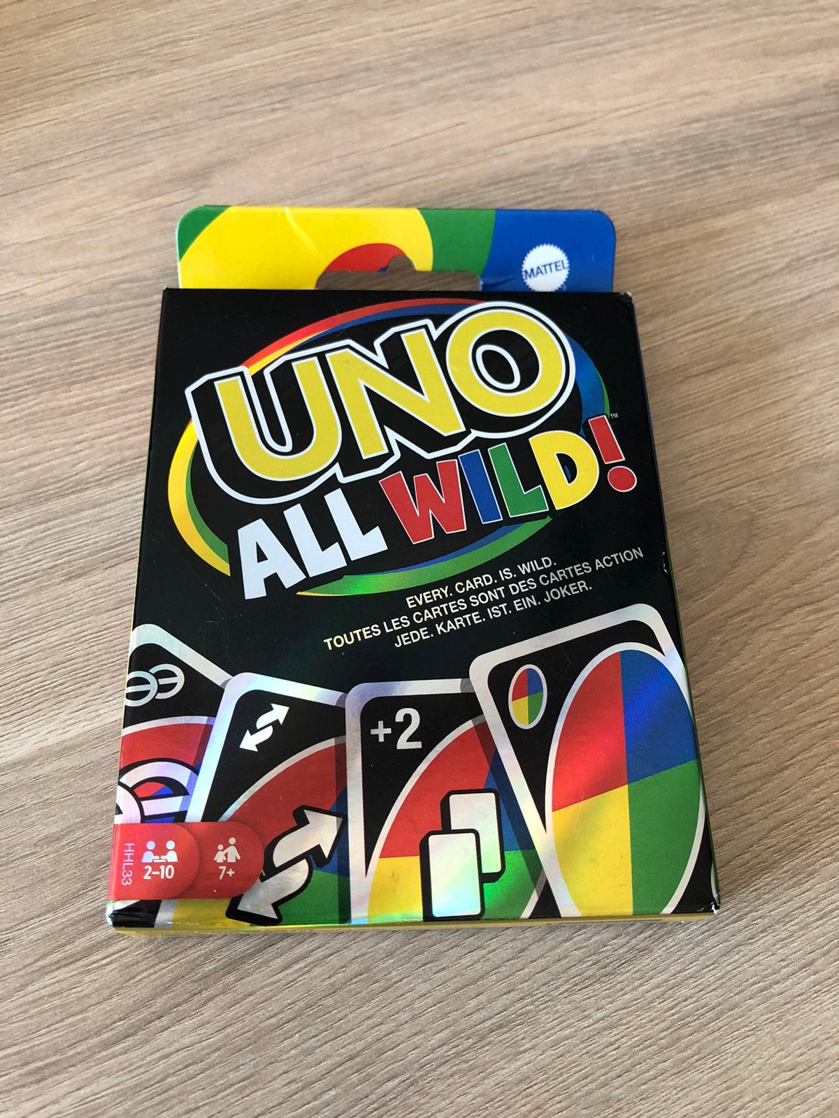 NIEUW Uno All Wild, Hobby en Vrije tijd, Gezelschapsspellen | Kaartspellen, Ophalen, Nieuw