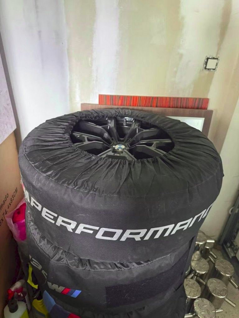 BMW M-Performance velgen - 19" inclusief winterbanden, Gebruikt, 255 mm, Velg(en), Winterbanden