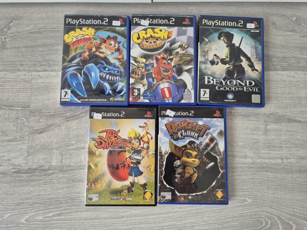 Lot 5x PlayStation 2 games, Games en Spelcomputers, Ophalen of Verzenden, Gebruikt