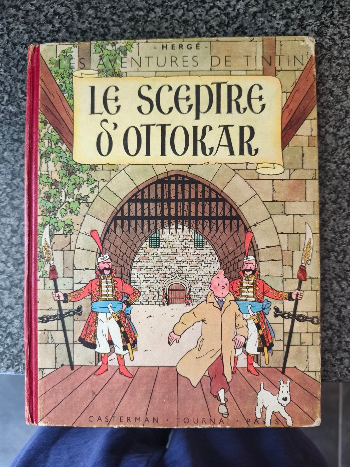 Le sceptre d'Ottokar B1 EO Tintin, Enlèvement ou Envoi