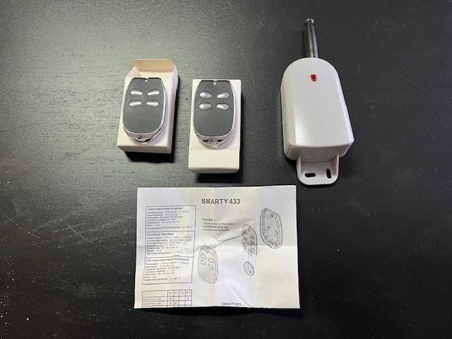 ontvanger Smarty 433 MHz met 2 zenders, Ophalen of Verzenden, Nieuw, Compleet systeem, Raam of Deur