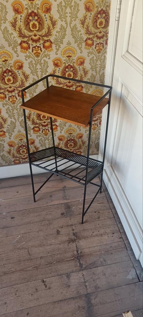 Vintage design bijzettafel jaren 70, Antiek en Kunst, Ophalen