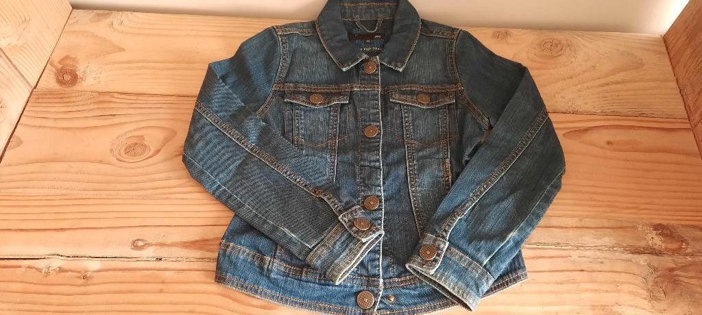 Mooi jeansjasje JBC maat 134/140, Meisje, Ophalen of Verzenden, Zo goed als nieuw, JBC.