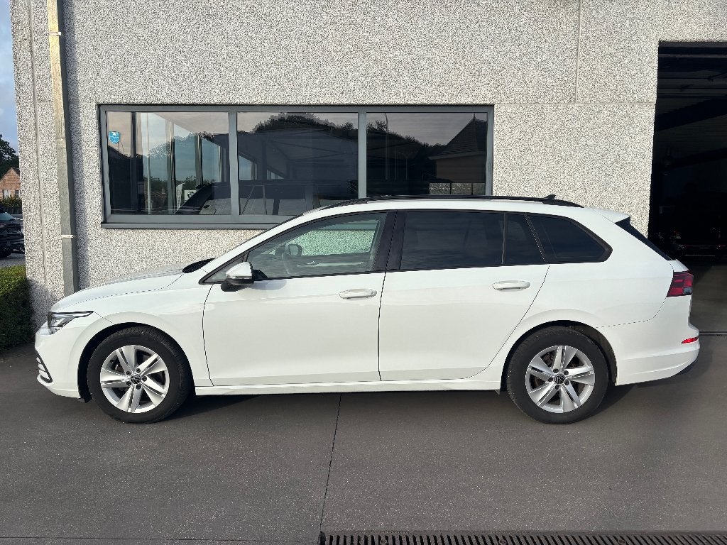 Golf Variant NAVI CLIM LED ACC CARPLAY, Auto's, Voorwielaandrijving, Stof, Wit, Bedrijf