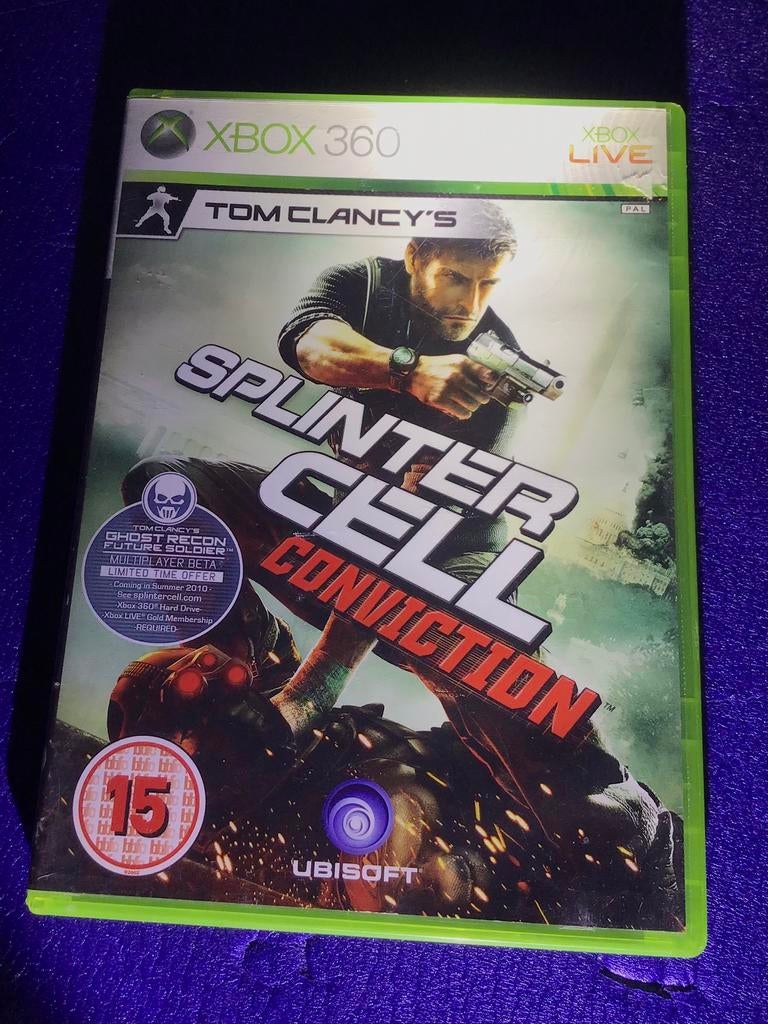 Splinter cell conviction xbox 360, Games en Spelcomputers, Games | Xbox 360, Ophalen, Online, Shooter, 2 spelers