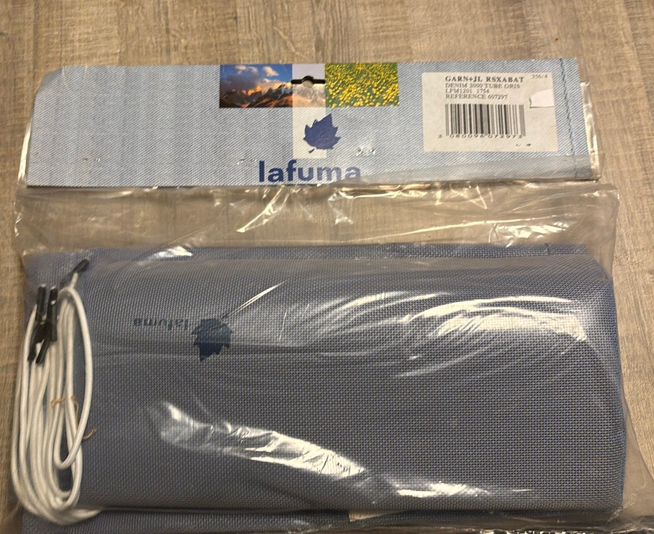 Nieuwe Lafuma Vervangingsset RSX / RSXA (Denim / Grijs), Tuin en Terras, Ophalen, Nieuw, Plastic