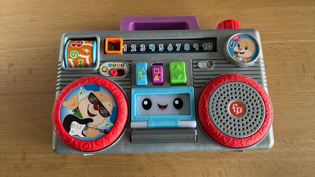 Fisher-Price radio, Enlèvement, Comme neuf