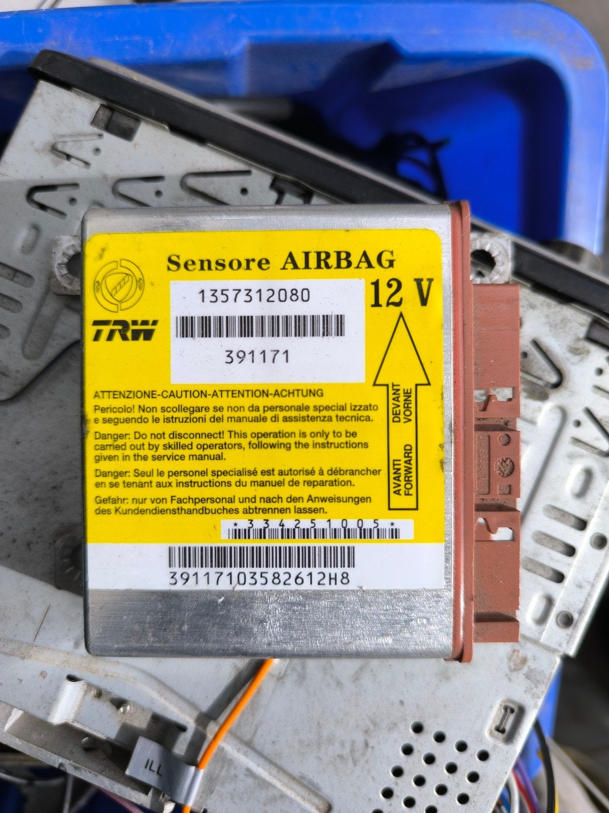 Module d'airbag Citroën Jumper Peugeot Boxer Fiat Ducato, Enlèvement ou Envoi, Fiat