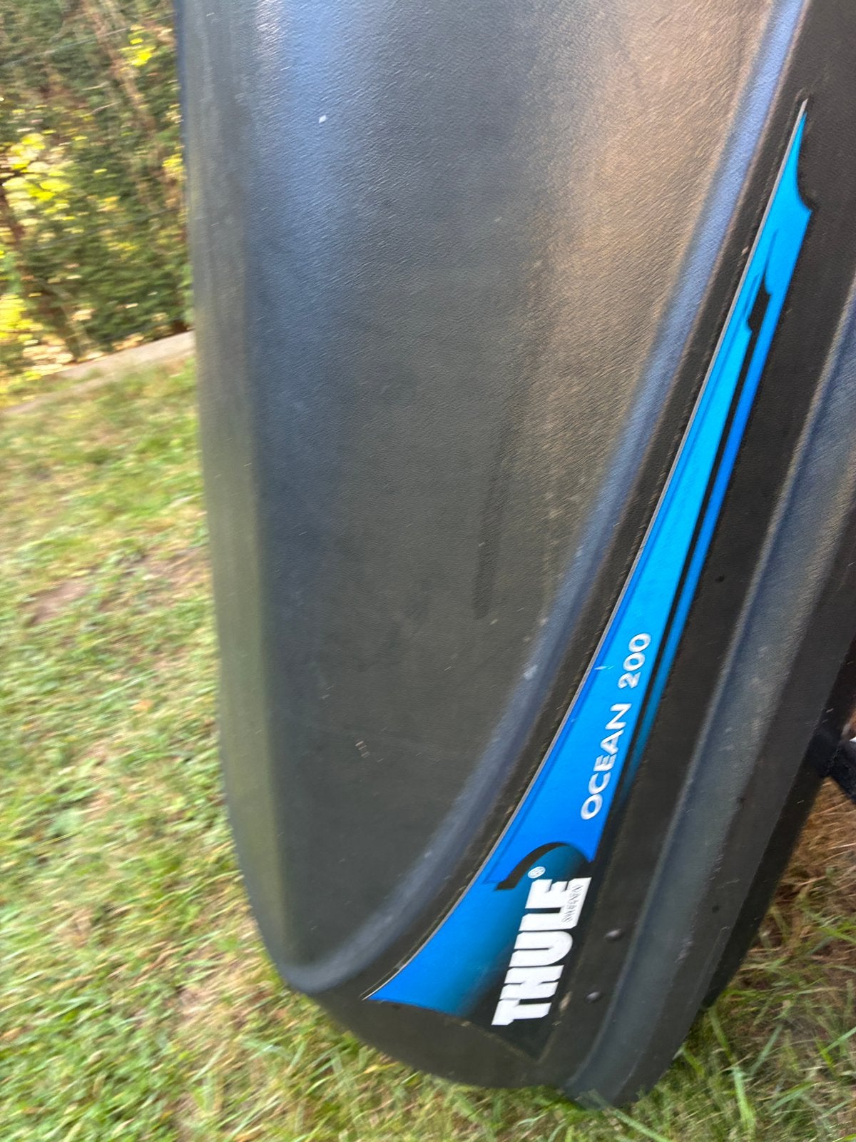 Thule ocean 200 dakkoffer, Ophalen, Gebruikt