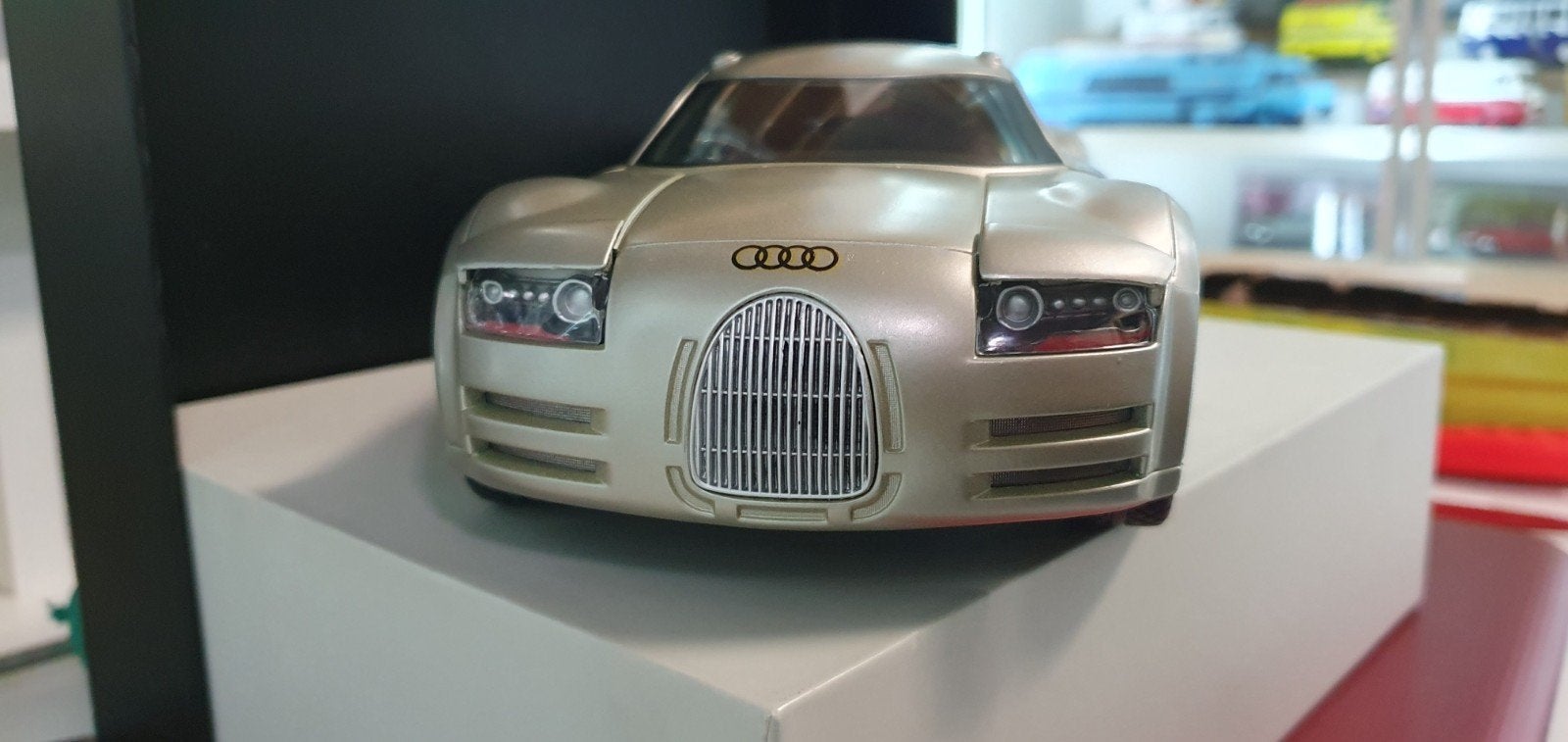 1/18 Audi SS Rosemeyer (nr. 1534), Ophalen of Verzenden, Maisto