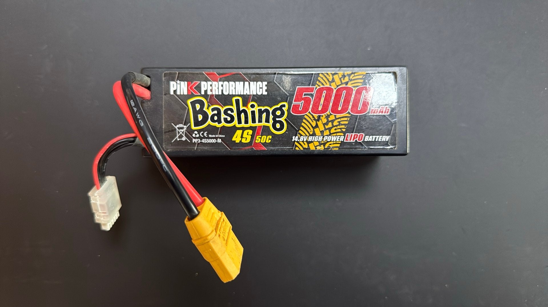 Lipo 4S 5000 mah, Hobby en Vrije tijd, Ophalen of Verzenden, Zo goed als nieuw