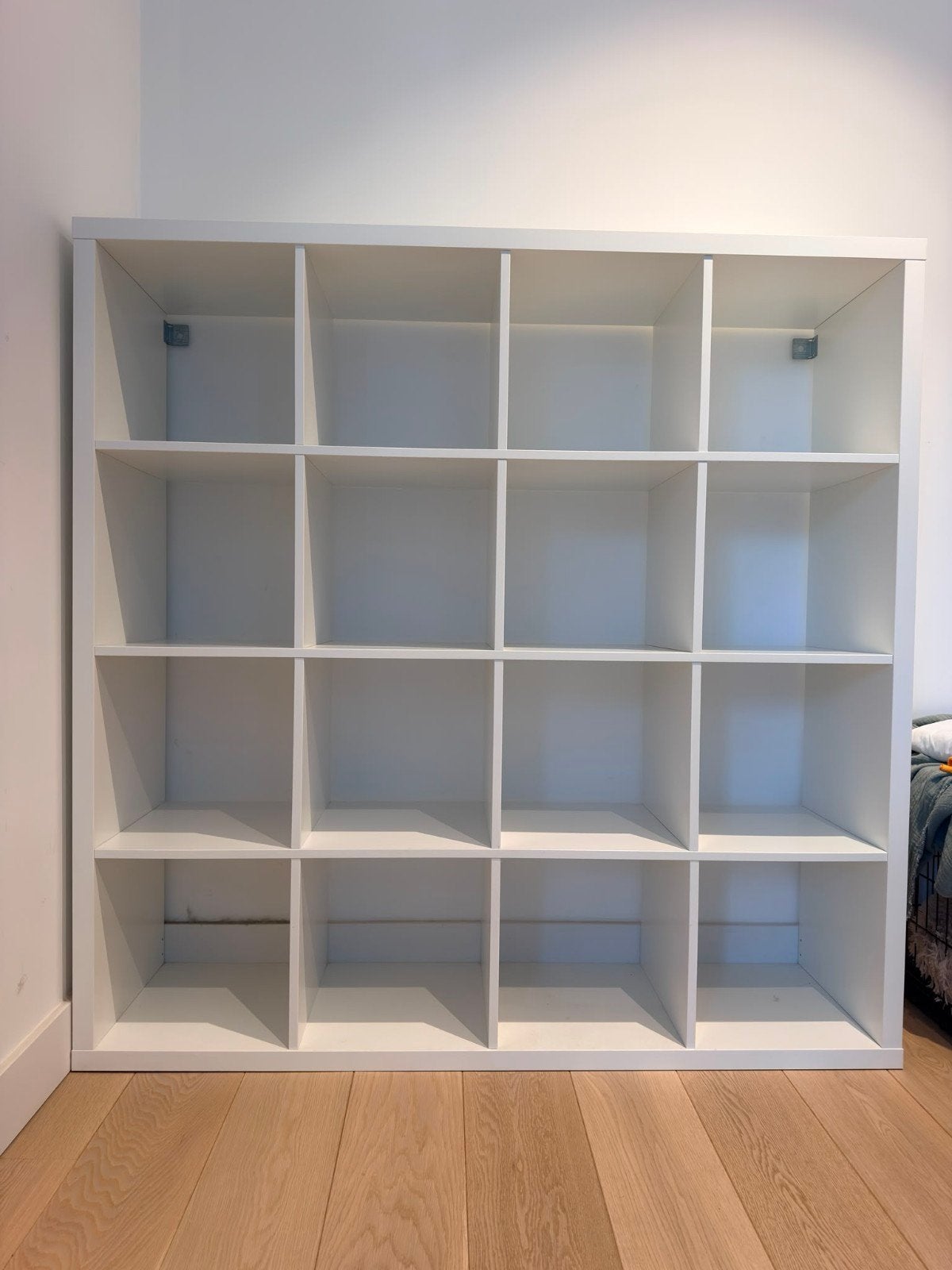 Ikea Kallax 4x4 vakken wit, Enlèvement, Utilisé
