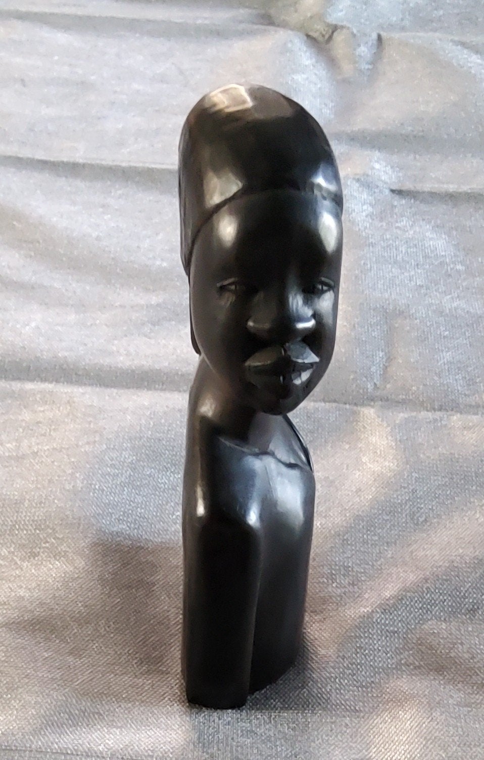 - Afrikaanse ebbenhouten buste - 17 cm, Ophalen, Afrika, Buste