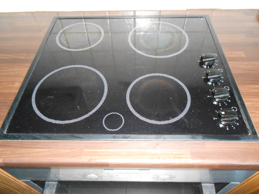 Taque vitro céramique  N 502 NH, Electroménager, Tables de cuisson, Enlèvement, Utilisé, Céramique, 4 zones de cuisson