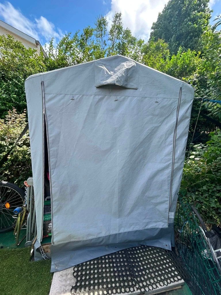 Cabanon, Caravanes & Camping, Meubles de camping, Enlèvement, Comme neuf, Accessoire de mobilier de camping