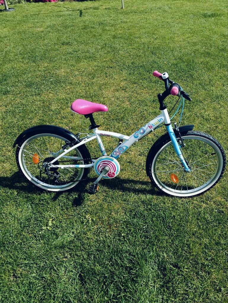 B'twin meisjesfiets 20 inch Misty girl 3, Ophalen, 20 inch, Versnellingen