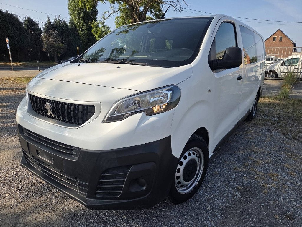 Peugeot Expert double cabine 6places 2.0hdi 125cv Gps Airco, Euro 6, Entreprise, Boîte manuelle, Autre carrosserie