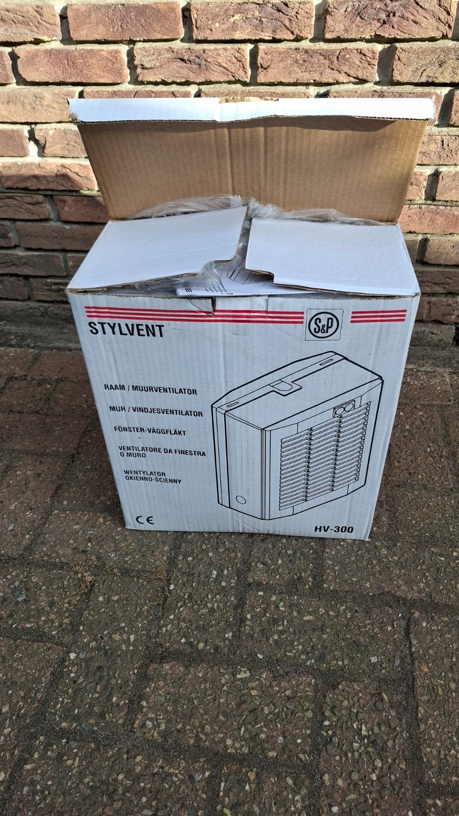 muur / venster ventilator, Ophalen, Nieuw