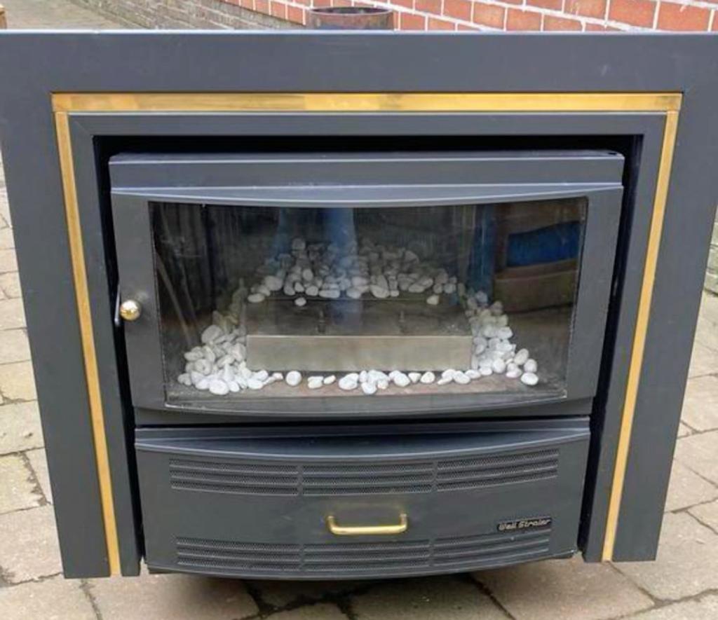 Bio ethanol inbouwhaard Well Straler, Huis en Inrichting, Haarden, Ophalen, Zo goed als nieuw, Inbouwhaard, Overige soorten