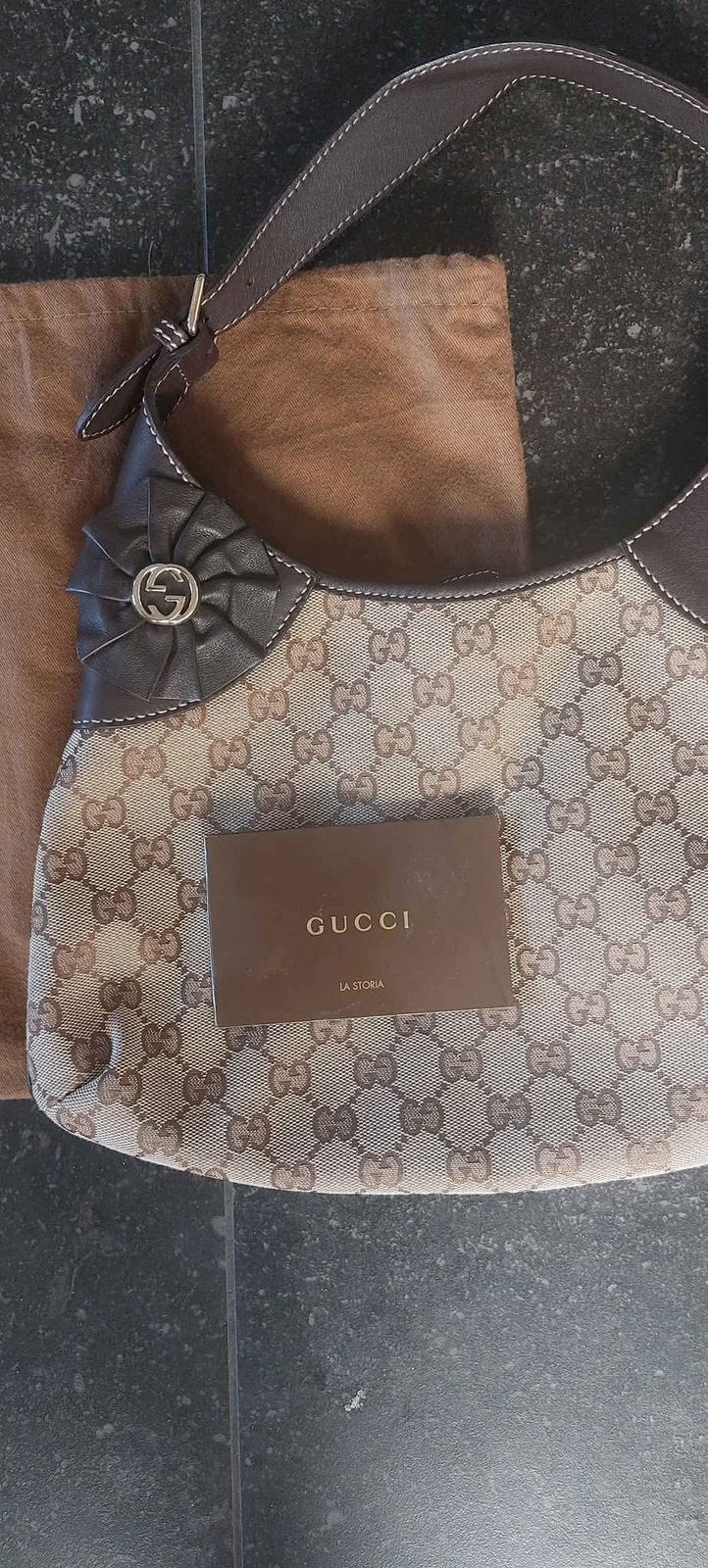 Vintage gucci tas, Ophalen, Zo goed als nieuw