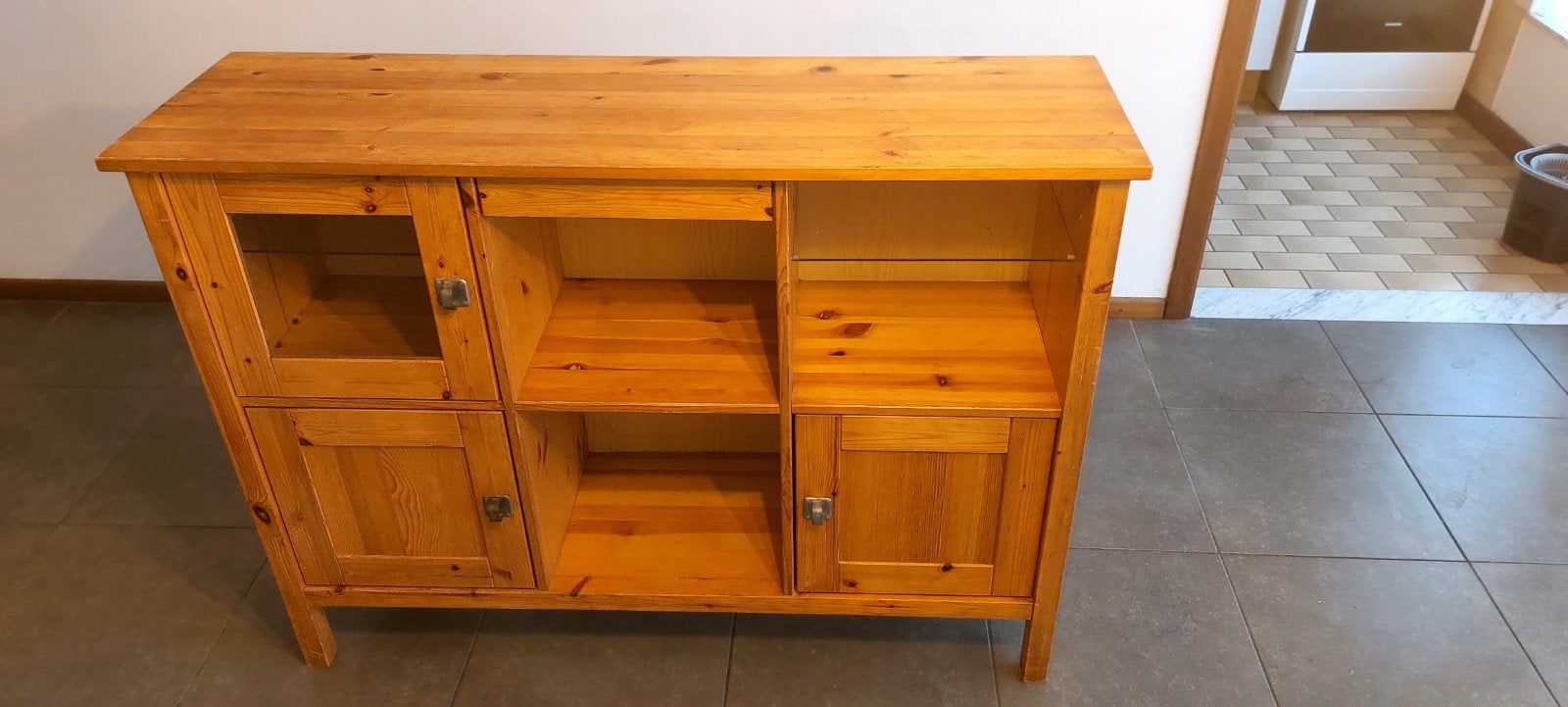 buffet/servieskast grenen, Ophalen
