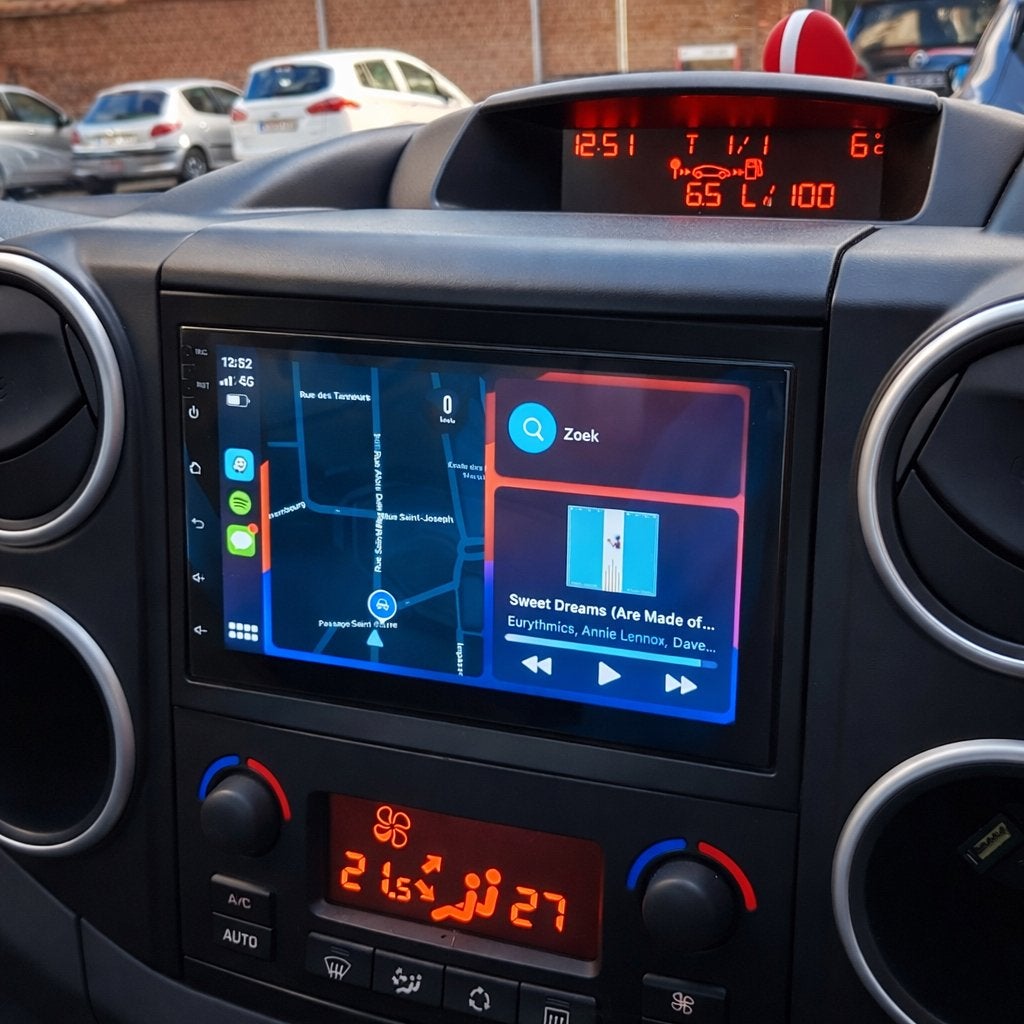 Autoradio Carplay Citroen Berlingo / Peugeot Partner, Enlèvement ou Envoi, Neuf