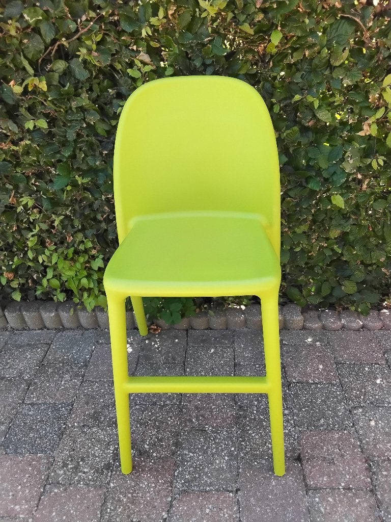 2 groene Urban kinderstoelen, Kinderen en Baby's, Kinderstoelen, Ophalen, Gebruikt, Overige typen, Aanschuifbaar