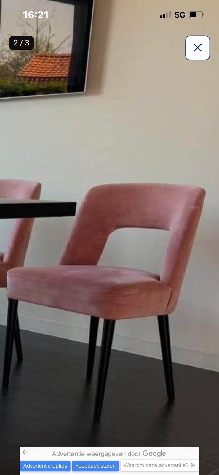 8 stoelen dome deco, Ophalen