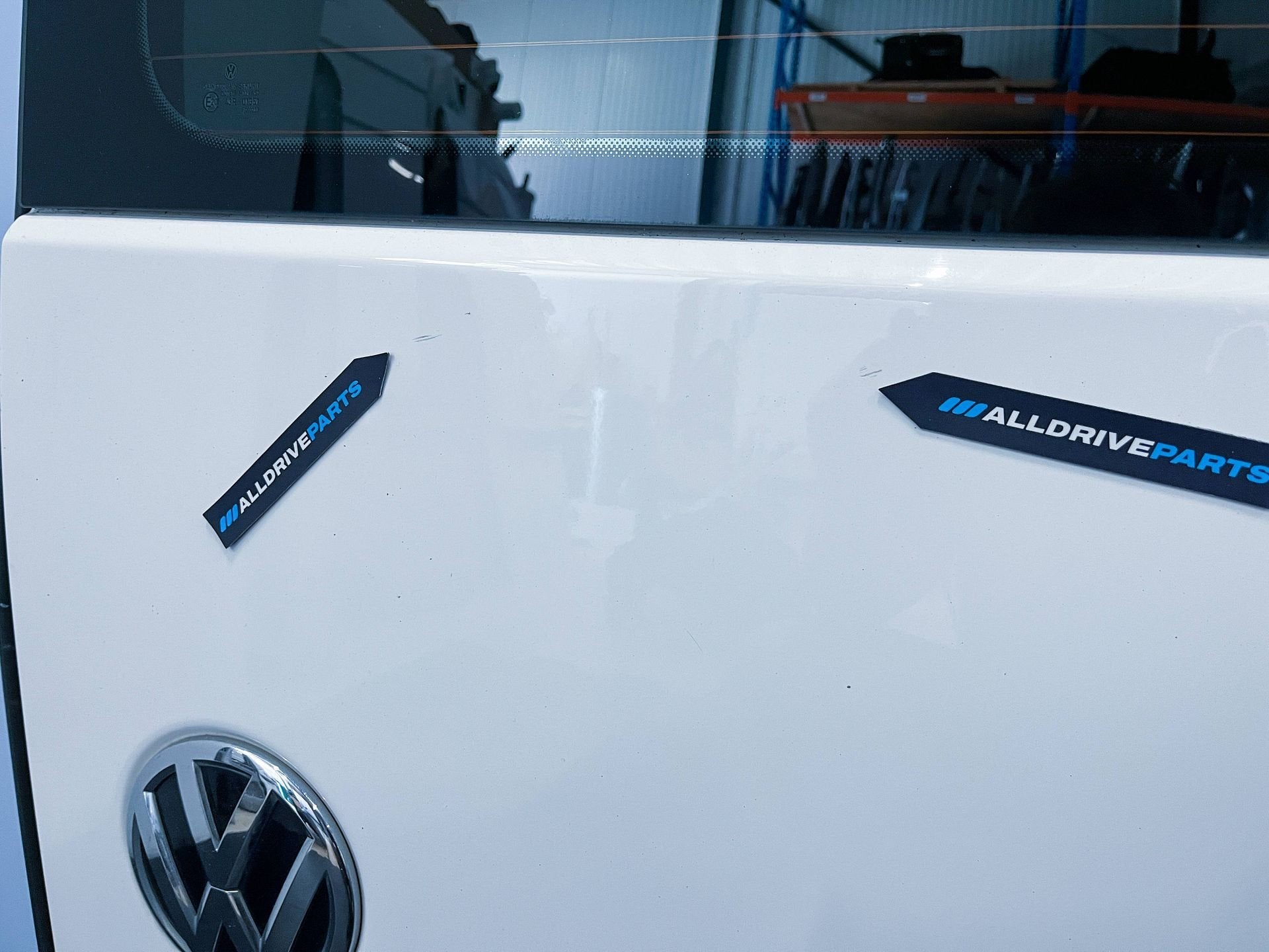 Achterdeur rechts VW Transporter T6 LB9A wit 7H0827092AQ, Gebruikt, -, Deur, -