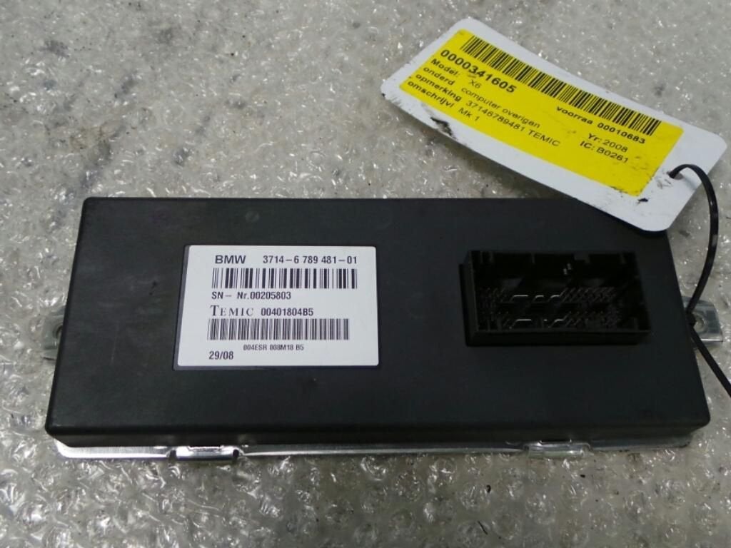 BMW X6 E71 XDRIVE50I HIGH EXECUTIVE  COMPUTER ECU 2008, Ophalen of Verzenden, Gebruikt, ARN erkend